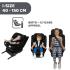 Детско столче за кола с IsoFix Chicco Unico Evo i-Size Black