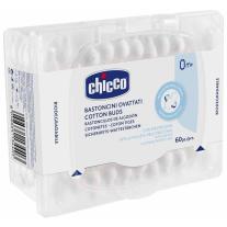 Анатомични клечки за уши 60бр.CHICCO 