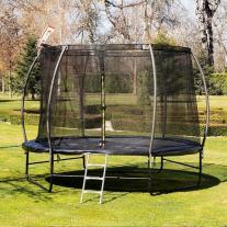 Детски батут за скачане с баскетболен кош Chipolino Basketball 305см.