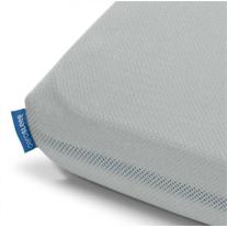 Бебешки чаршаф с перфорирана структура AeroSleep 60/120 в светло сиво
