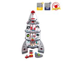 Дървен комплект за игра Hape, Космическа ракета