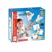 Дървен комплект за игра Hape, Млад изобретател, Три експеримента