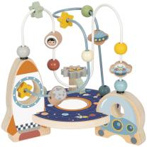 Дървен лабиринт Tooky Toy Космическа станция