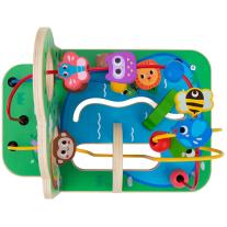 Дървен лабиринт Tooky Toy Приключения в джунглата