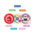 Дървен сензорен барабан Hape, Baby Einstein