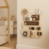 Дървена монтесори дъска за за развитие на фина моторика Ginger Home, Мече