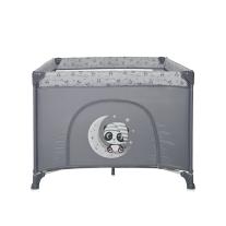 Детска кошара за игра Lorelli - Playground, Cool Grey Pandas