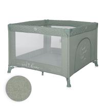 Детска кошара за игра Lorelli - Sunny Playground, Iceberg Green Star