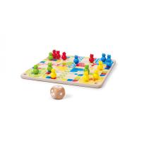 Детска настолна игра 3в1 Hape, Котешки остров
