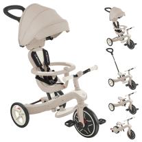 Детска триколка 4 в 1 Globber Explorer Trike Ecologic, Кокос