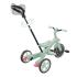 Детска триколка 4 в 1 Globber Explorer Trike Ecologic, Пистачио