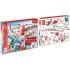 Детски дървен комплект за игра Hape, Домино, Фабрика