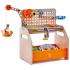 Детски дървен комплект за игра Hape, Млад изобретател, Дървена работна маса