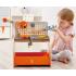 Детски дървен комплект за игра Hape, Млад изобретател, Дървена работна маса