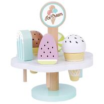 Детски дървен щанд за сладолед Tooky Toy