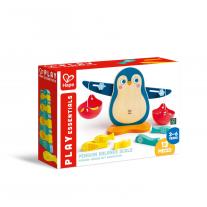 Детски образователен комплект за игра Hape, Везна за балансиране, Пингвин