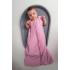 Детски спален чувал от органичен памук BabyBliss, Follow Your Heart, 1 TOG, 0-6 м