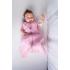 Детски спален чувал от органичен памук BabyBliss, Follow Your Heart, 1 TOG, 0-6 м