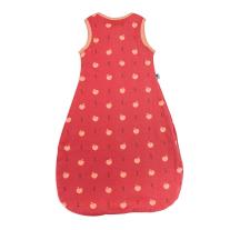 Детски спален чувал от органичен памук BabyBliss, Lovely Apples, 1 TOG, 18-36 м