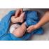 Детски спален чувал от органичен памук BabyBliss, Take me to the Moon, 1 TOG, 6-18 м