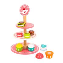Дървени кексчета и десерти на поднос Tooky Toy