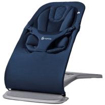 Бебешки шезлонг 3 в 1 Ergobaby Evolve Midnight Blue + Гриф с играчки