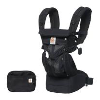 Ергономична раница за носене на бебе Ergobaby Omni Cool Air Onyx Black