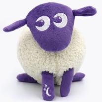 Помощник за сън със сензор за плач и светлина Овцата Ewan DELUXE Purple