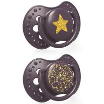 Силиконови залъгалки Stardust, Lovi, 2бр, 0-3 м