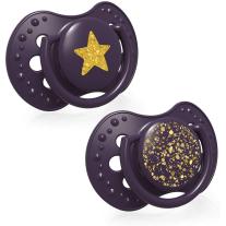 Силиконови залъгалки Stardust, Lovi, 2бр, 3-6 м