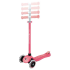 Детска тротинетка Globber със светещи колела PRIMO PLUS GLOW LIGHTS, Корал