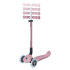 Тротинетка със седалка 5 в 1 GLOBBER GO UP DELUXE LIGHTS ECOLOGIC 360° - розова