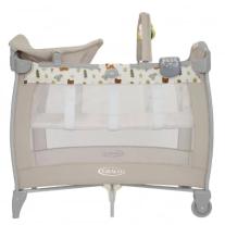 Сгъваема бебешка кошара на две нива GRACO™ Contour Electra Nature Trail