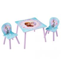 Комплект детска маса и столчета HelloHome Frozen