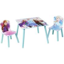 Комплект детска маса и столчета HelloHome Frozen 2