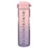 Бутилка за вода Ion8 Motivator, рециклирана пластмаса,1000ml, Peri/Rose