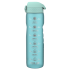 Бутилка за вода Ion8 Mot., рециклирана пластмаса,1000ml, Sonic blue
