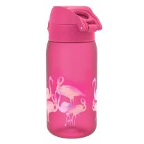Бутилка за вода Ion8 Print, Recyclon, 350 ml, фламинго