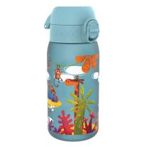 Бутилка за вода Ion8 Print, рециклирана пластмаса, 350ml, САФАРИ