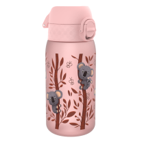 Бутилка за вода Ion8 Print, рециклирана пластмаса, 350ml, Koalas