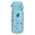 Бутилка за вода Ion8 Print, метална, 400ml, Sharks