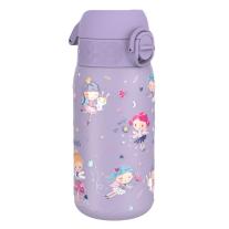 Бутилка за вода Ion8 Print, метална, 400ml, ФЕИ