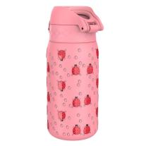 Бутилка за вода Ion8 Print, метална, 400ml, КАЛИНКИ