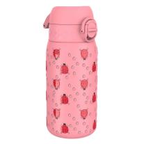 Бутилка за вода Ion8 Print, метална, 400ml, КАЛИНКИ