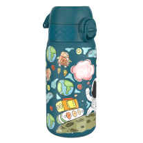 Бутилка за вода Ion8 Print, метална, 400ml, Space