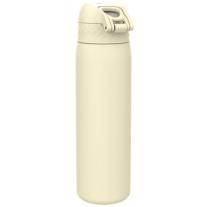 Бутилка за вода Ion8 SE, метална, 600ml, КРЕМАВ