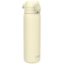 Бутилка за вода Ion8 SE, метална, 600ml, КРЕМАВ