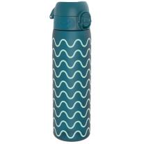 Бутилка за вода Ion8 Print, рециклирана пластмаса, 500ml, ВЪЛНИ