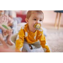 2 бр. ортодонтични залъгалки Philips Avent Ultra Air Happy 6-18м с декорация Лимони 