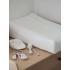 Калъф за бебешка подложка за повиване Beaba, Sofalange, White